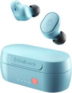 skullcandy sesh evo true wireless наушников в ухе - светло-синий логотип