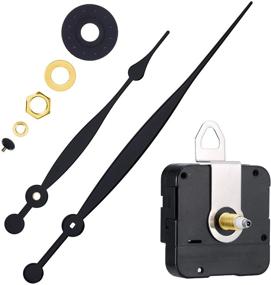 img 4 attached to ⏰ High Torque Quartz Clock Movement Replacement Parts - 8.2 Inches Long Spade Hands and Hanger (20 mm/4/5 inches)