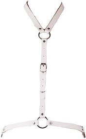 img 4 attached to Punk Sexy Harness Body Chain Suspenders: Wyenliz Women's Adjustable Waist Belts