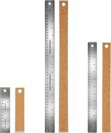 stainless straight backing measuring supplies logo