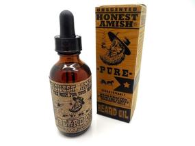 img 1 attached to 🧔 Honest Amish Fragrance-Free Pure Beard Oil - 2 Ounce