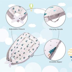 img 2 attached to ANGO HOME Nest Portable Adjustable Breathable Nursery