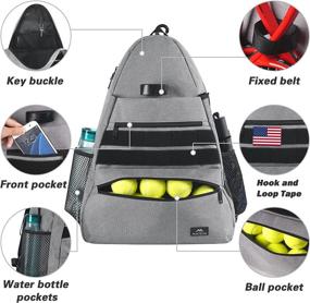 img 2 attached to Waterproof Ventilated Compartment Pickleball Accessories