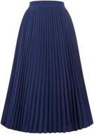 👗 waist elastic pleated kk659 3 length women's clothing skirts for improved seo logo