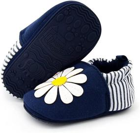 img 3 attached to BENHERO Cartoon Slipper Moccasins Toddler Boys' Shoes and Slippers