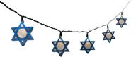 🕎 kurt adler hanukkah star of david light set, ul listed, 10-lights логотип