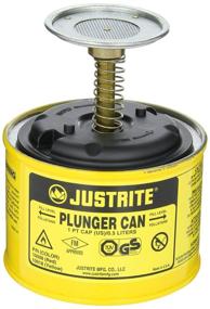 img 1 attached to 🔅 Justrite 10018 Yellow Plunger with Large Capacity: A Reliable Tool for Efficient Liquid Storage