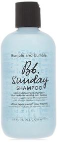 img 4 attached to 🌞 Bumble and Bumble Sunday Shampoo, 8 Ounces: Gentle Deep Cleansing for Healthy Hair