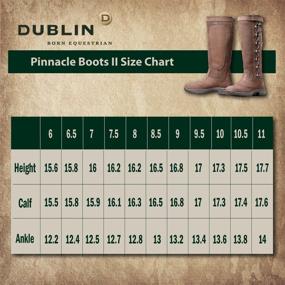 img 2 attached to Stylish and Sturdy: Dublin Ladies Pinnacle 👢 Boots II - Ultimate Footwear for Equestrian Enthusiasts