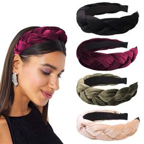 img 4 attached to Ободки для волос женские "Headbands Women Hair Head Bands