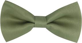 img 4 attached to Toddlers Adjustable Bowtie Accessories Metallic Boys' Accessories ~ Bow Ties