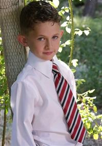 img 2 attached to 👔 Silver-Tone 45-inch Boys First Communion Tie with Chalice Tie Pin: Elegant, Stylish, and Meaningful!