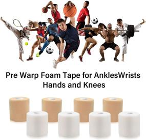 img 1 attached to Предварительно упакованные принадлежности Athletic Prewrap Underwrap