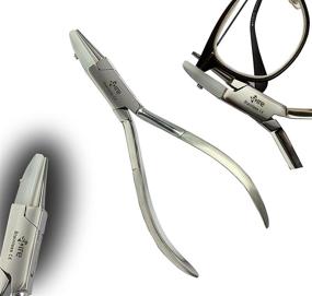 img 1 attached to 🔧 Spire Pair of Optical Pliers: Round & Flat Nose Nylon Jaw Pliers Set for Jewelry Opticians and Eyeglass Repair Kit (6mm 11mm, Set)
