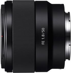 img 2 attached to 📷 Sony FE 50mm F1.8 Full-Frame Prime E-Mount Lens SEL50F18F Bundle with 49mm Multicoated UV Protective Filter, Lens Cleaning Pen, and Additional Accessories (5 Items)