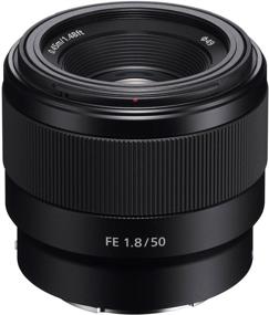 img 1 attached to 📷 Sony FE 50mm F1.8 Full-Frame Prime E-Mount Lens SEL50F18F Bundle with 49mm Multicoated UV Protective Filter, Lens Cleaning Pen, and Additional Accessories (5 Items)