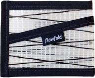 flowfold recycled sailcloth pocket sleeve men's accessories for wallets, card cases & money organizers logo