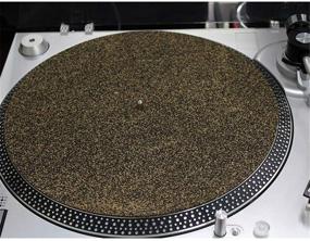 img 2 attached to 🎧 Enhance Audio Performance with Turntable Slip Mat Rubber Cork by Record-Happy: Anti-Static, 1/8 Thick Vinyl Record Player Slipmat for Audiophile-Grade Sound Quality and Noise Reduction