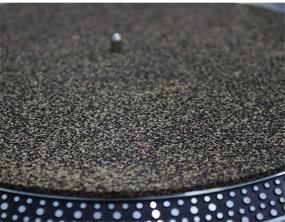 img 3 attached to 🎧 Enhance Audio Performance with Turntable Slip Mat Rubber Cork by Record-Happy: Anti-Static, 1/8 Thick Vinyl Record Player Slipmat for Audiophile-Grade Sound Quality and Noise Reduction