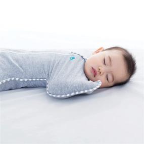 img 3 attached to Gray Love To Dream Swaddle UP for Small Babies (8-13 lbs) - Improve Sleep Dramatically with Arms Up Position for Self-Soothing, Snug Fit Calming Startle Reflex