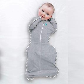 img 1 attached to Gray Love To Dream Swaddle UP for Small Babies (8-13 lbs) - Improve Sleep Dramatically with Arms Up Position for Self-Soothing, Snug Fit Calming Startle Reflex