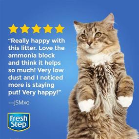 img 3 attached to Febreze-Powered Fresh Step Odor Shield Clumping Cat Litter - Scented, 14 Pounds