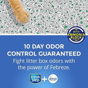 img 2 attached to Febreze-Powered Fresh Step Odor Shield Clumping Cat Litter - Scented, 14 Pounds