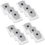 🗑️ dirt disposal bags replacement parts for irobot roomba j7+, i3+, i4+, i6+, i7, s9 clean base robot vacuum cleaner - pack of 12 (4640235) logo