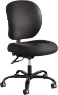 💺 safco products 3391bl alday 24/7 task chair - black (optional arms sold separately) logo