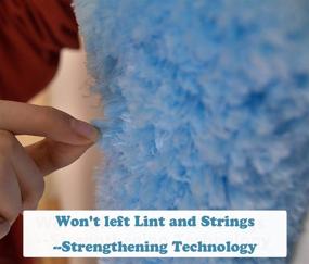 img 2 attached to Sunroom Microfiber Duster - Washable & Removable for Effortless Cleaning