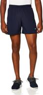 fast-drying and breathable fort isle men's running shorts - ideal for gym, workout, yoga, training, and sports logo