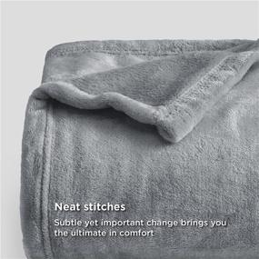 img 2 attached to Bedsure Fleece Blanket Lightweight Microfiber