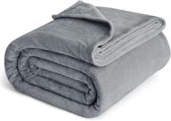 bedsure fleece blanket lightweight microfiber logo