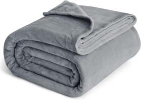 img 4 attached to Bedsure Fleece Blanket Lightweight Microfiber