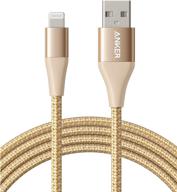 anker powerline+ ii lightning cable (6ft) - анкер powerline+ ii кабель lightning (6 футов) логотип