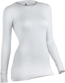 img 3 attached to 👚 IceTex Performance Thermal Underwear Top for Women with Silvadur by Indera