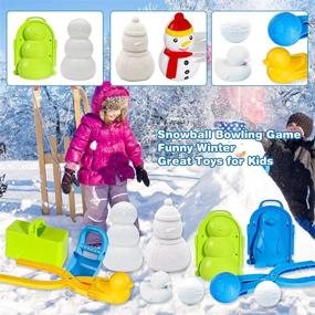 img 1 attached to Max Fun Snowball Toddlers Outdoor: Delight Your Little Ones with Winter Adventures!