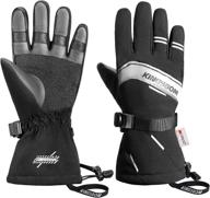 🧤 kingsbom waterproof ski & snow gloves: ultimate winter protection for men & women логотип