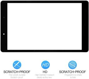 img 3 attached to 📱 Samsung Galaxy Tab A 8.0 2019 (Wi-Fi) SM-T290 Черный замена внешнего стекла передней панели