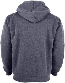 img 3 attached to SCODI Hoodies Heavyweight Fleece Sweatshirt Men's Clothing for Active
