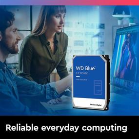 img 3 attached to 💾 Western Digital 4TB WD Blue PC Hard Drive HDD with 5400 RPM, 6 Gb/s SATA, 256 MB Cache & 3.5" Form Factor - WD40EZAZ