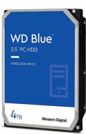 💾 western digital 4tb wd blue pc hard drive hdd with 5400 rpm, 6 gb/s sata, 256 mb cache & 3.5" form factor - wd40ezaz логотип