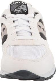 img 3 attached to 👟 Premium Saucony Originals Shadow Sneaker: Stylish White Men's Shoes for Superior Comfort