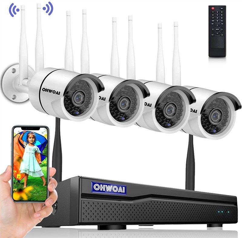 ohwoai security camera system wireless app