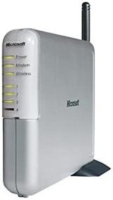 img 1 attached to Улучшите свое сетевое подключение с помощью маршрутизатора Microsoft Broadband Networking Wireless Base Station Router MN-500.