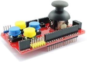 img 1 attached to 🎮 Magic&amp;shell Gamepad Joystick Shield Expansion Board with Analog Keyboard for Arduino - Enhance Your Gaming Experience!