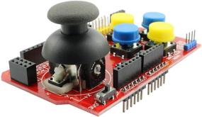 img 4 attached to 🎮 Magic&amp;shell Gamepad Joystick Shield Expansion Board with Analog Keyboard for Arduino - Enhance Your Gaming Experience!