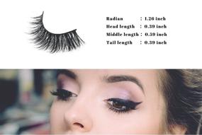 img 2 attached to Lashes Eyelashes Dramatic Crossed Multipack