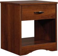 sauder 422807 night cinnamon cherry furniture for bedroom furniture logo