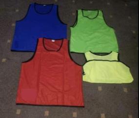 img 1 attached to Set of 12 Adult Scrimmage Training Vests Soccer Bibs